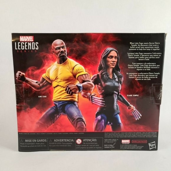 Marvel Legends Series Luke Cage & Claire Temple 2Ps Set NEW - Picture 9 of 15